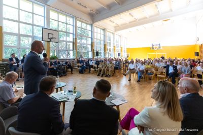 Spotkanie Prezydenta Miasta Rzeszowa z mieszkańcami, fot. Grzegorz Bukała, Urząd Miasta Rzeszowa